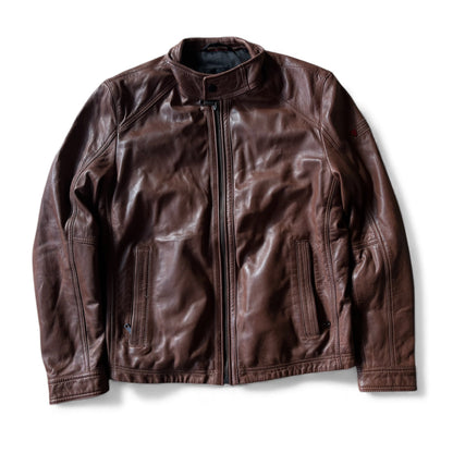 Strellson leather jacket (M)